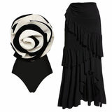 Nitequeen Monochrome Rosette
