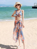 Nitequeen 3 pc Swimwear set
